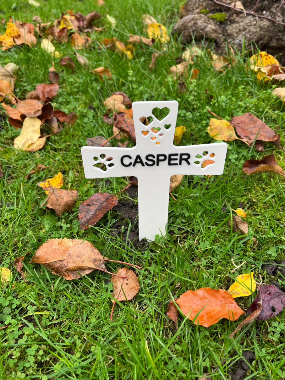 Pet Memorial - Casper Cross