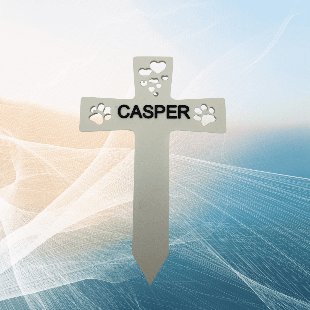 Pet Memorial - Casper Cross