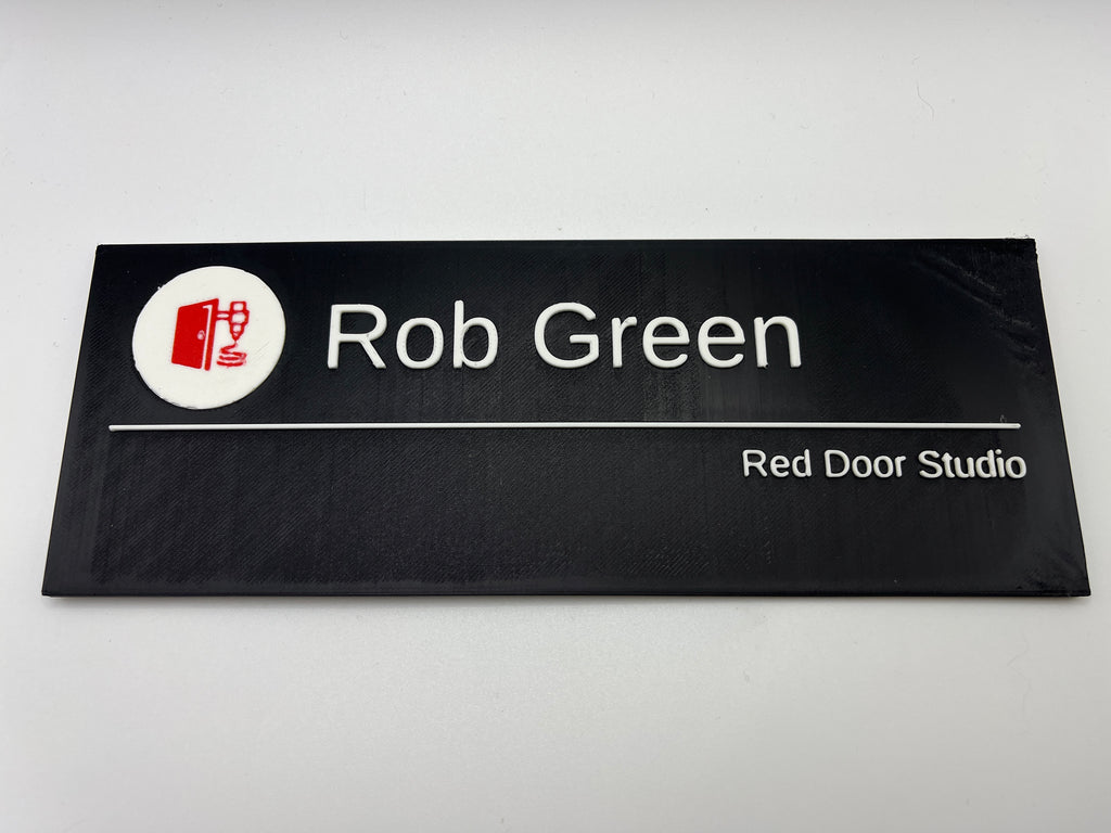 Corporate Name Plate