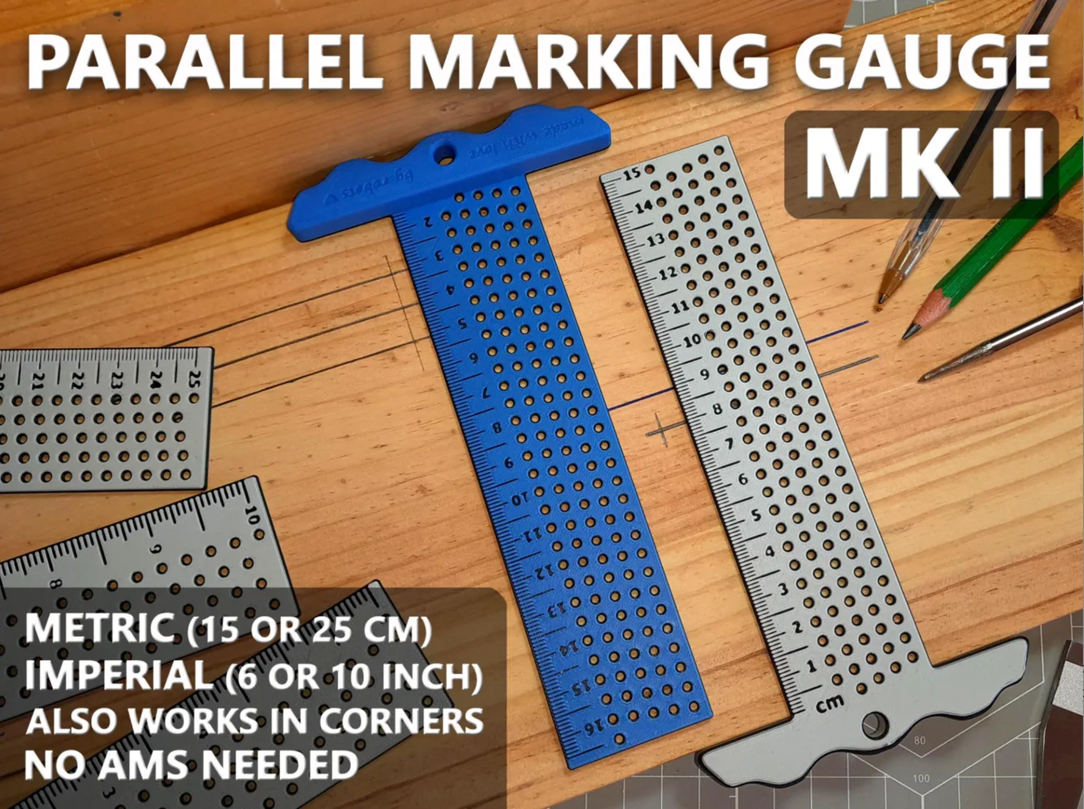 Parallel Marking Ruler