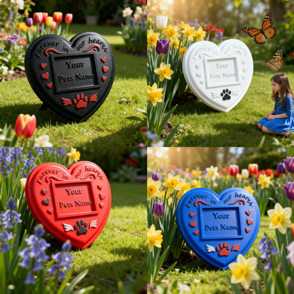 Pet Memorial - Blue Heart